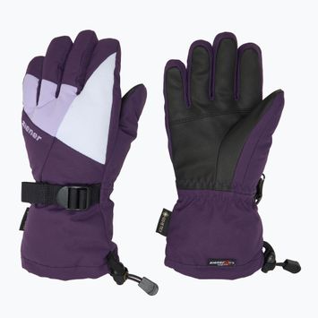 Rękawice narciarskie dziecięce ZIENER Lani GTX dark violet