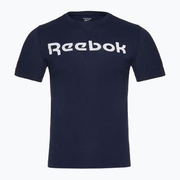 Koszulka męska Reebok Gs Linear Read Tee vector navy/white