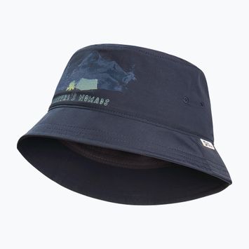 Kapelusz dziecięcy Jack Wolfskin Woods Bucket print night blue