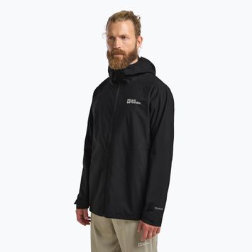 Kurtka przeciwdeszczowa męska Jack Wolfskin Prelight 2.5L LT black