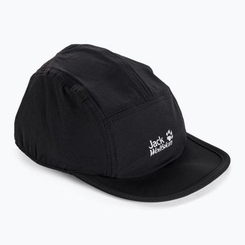 Czapka z daszkiem Jack Wolfskin Pack & Go black