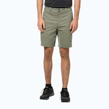 Spodenki trekkingowe męskie Jack Wolfskin Activate Tour misty green