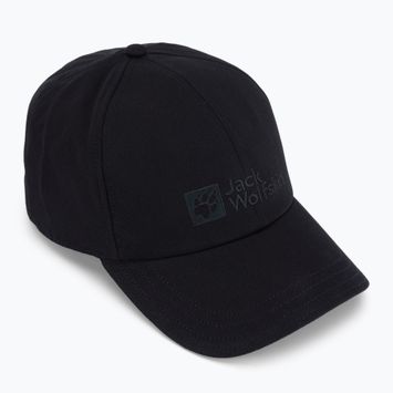 Czapka z daszkiem Jack Wolfskin Baseball czarna 1900673