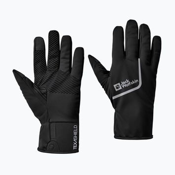 Rękawiczki rowerowe Jack Wolfskin Morobbia Light black