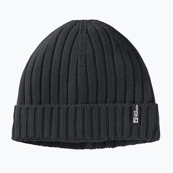 Czapka zimowa Jack Wolfskin Rib Knit black