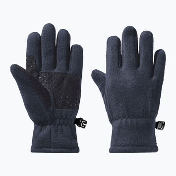 Rękawiczki trekkingowe dziecięce Jack Wolfskin Fleece Glove night blue