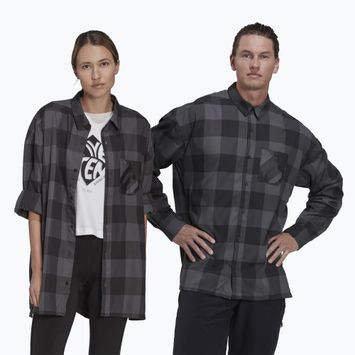 Koszula adidas FIVE TEN Brand of the Brave Flannel grey six/black
