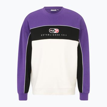 Bluza męska FILA La Paz Crew Sweat heliotrope/antique white/black