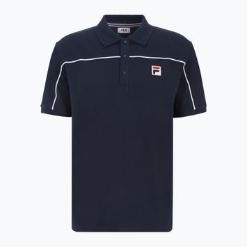 Koszulka polo męska FILA Lawrence black iris