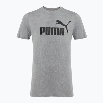 Koszulka męska PUMA ESS No. 1 Logo Tee medium gray heather