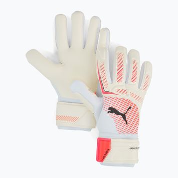 Rękawice bramkarskie PUMA Ultra Pro NC puma white/glowing red/puma black