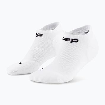 Skarpety kompresyjne damskie CEP Run No Show 5.0 white