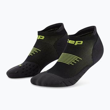 Skarpety kompresyjne męskie CEP Run No Show 5.0 black/lime