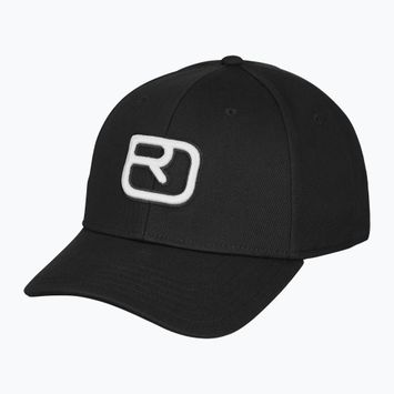 Czapka z daszkiem Ortovox Logo Flex black raven