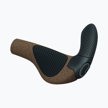 Chwyty kierownicy Ergon GP3 Evo Biokork brown/black