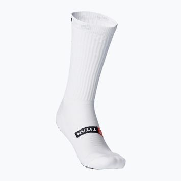 Skarpety piłkarskie T1TAN Grip Socks white