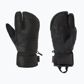 Rękawice narciarskie męskie Descente 3 Finger Leather black