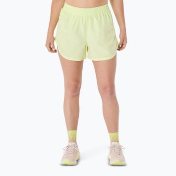 Spodenki do biegania damskie ASICS Nagino Run Adjustable 4IN huddle yellow