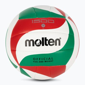 Piłka do siatkówki Molten V5M1500-5 white/green/red rozmiar 5