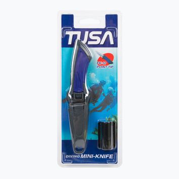 Nóż do nurkowania TUSA Mini Knife FK-10 niebieski/czarny