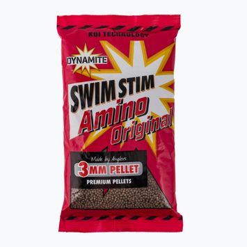 Pellet do metody Dynamite Baits Swim Stim Amino 3mm brązowy ADY040097