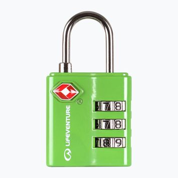Kłódka Lifeventure TSA Combi Lock green