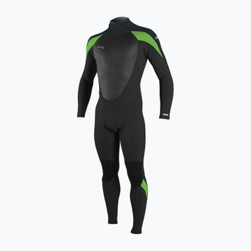 Pianka do pływania męska O'Neill Epic 3/2 mm Back Zip Full black/gunmetal/dayglo