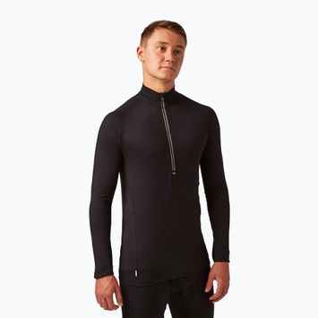Bluza termoaktywna męska Surfanic Bodyfit Zip Neck black