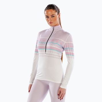 Longsleeve termoaktywny damski Surfanic Cozy CarbonDri Limited Edition Zip Neck pink