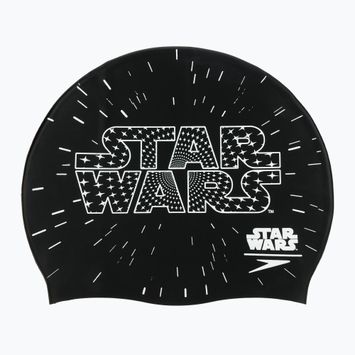 Czepek pływacki dziecięcy Speedo Slogan Print black