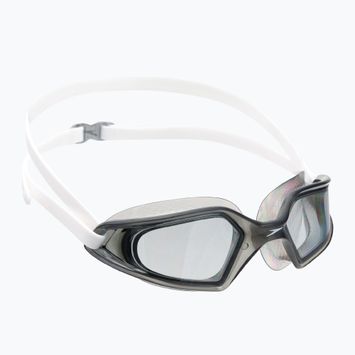 Okulary do pływania Speedo Hydropulse white/elephant/light smoke