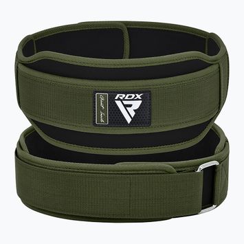 Pas do podnoszenia ciężarów RDX Rx5 Weightlifting Belt army green