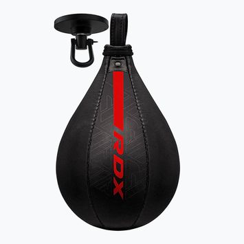 Gruszka bokserska RDX Speed Ball F6 + Swivel matte red