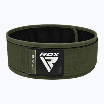 Pas do podnoszenia ciężarów RDX RX1 Weight Lifting Strap army green