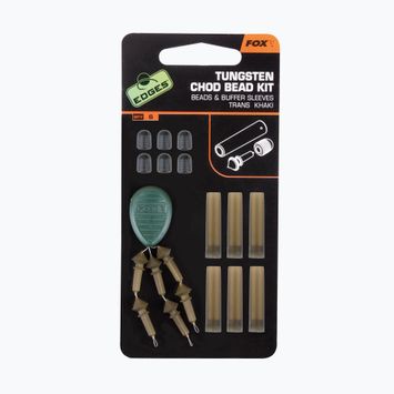 Ochraniacz do Chod Riga Fox International Edges Tungsten Chod bead kit x 6 Beads/Buffer sleeves