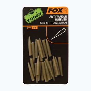 Gumki antysplątaniowe Fox International Edges Anti Tangle Sleeve trans khaki