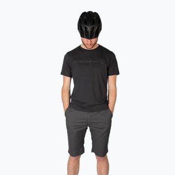 Spodenki rowerowe męskie Endura Hummvee Chino W/Liner grey