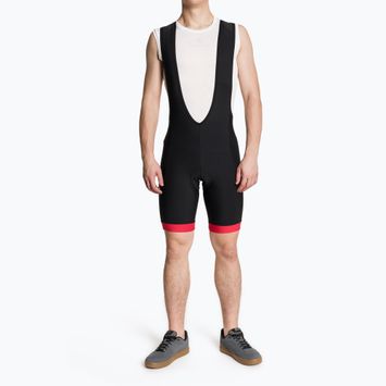 Spodenki rowerowe męskie Endura Xtract Gel II Bibshort red