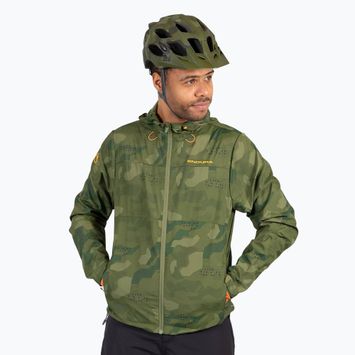 Kurtka rowerowa męska Endura Hummvee Windshell tonal olive