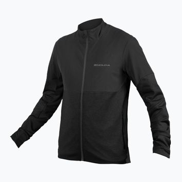 Bluza rowerowa męska Endura Singletrack Thermal FZ black