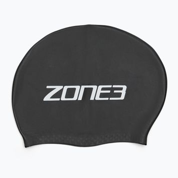 Czepek pływacki ZONE3 Long Hair black