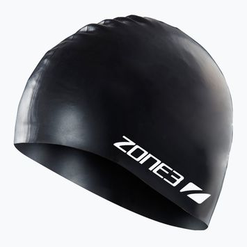 Czepek pływacki ZONE3 Silicone Swim black