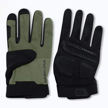Rękawiczki rowerowe Endura Loop Full Finger machair green