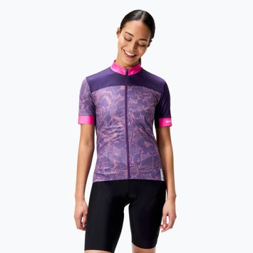 Koszulka rowerowa damska Endura Floral FS260 W bramble