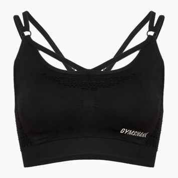 Biustonosz treningowy Gymshark Energy Seamless Sports black