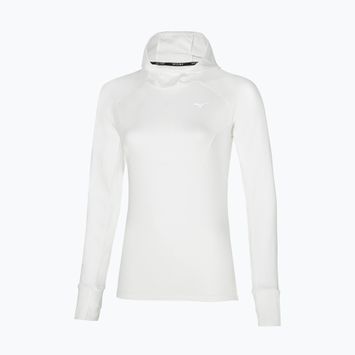 Bluza do biegania damska Mizuno Warmalite Hooded LS white