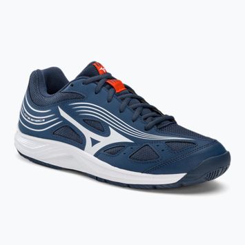 Buty do siatkówki Mizuno Cyclone Speed 3 niebiesko-białe V1GA218021