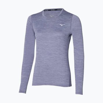 Longsleeve do biegania damski Mizuno Impulse Core Tee cadet