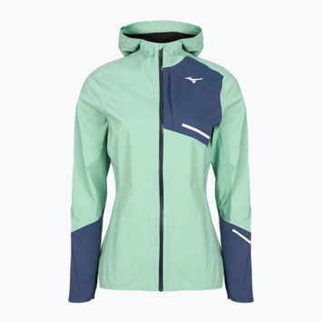 Kurtka do biegania damska Mizuno Waterproof 20K ER dusty jade