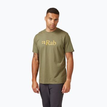 Koszulka męska Rab Stance Logo light khaki